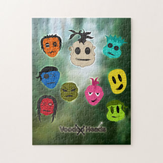 Voodoo Heads ~ Swamp Jigsaw Puzzle