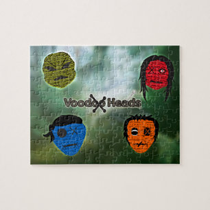 Voodoo Heads ~ Swamp Jigsaw Puzzle