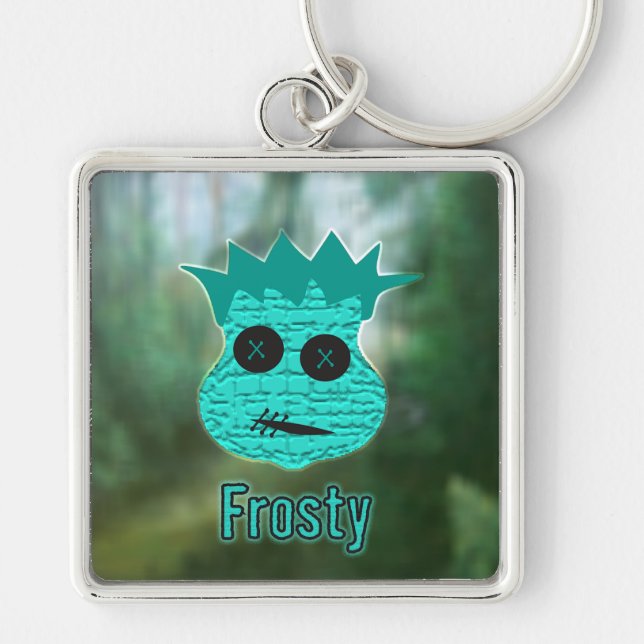 Voodoo Heads ~ Swamp Key Ring (Front)