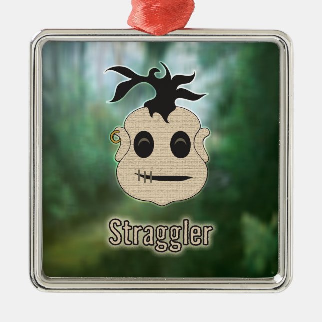 Voodoo Heads ~ Swamp Metal Tree Decoration (Front)