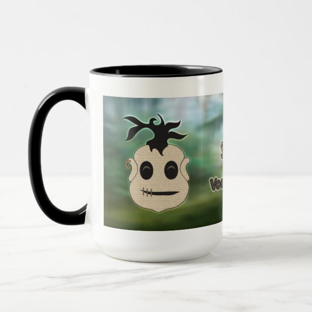 Voodoo Heads ~ Swamp Mug (Left)