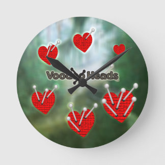 Voodoo Heads ~ Swamp Round Clock