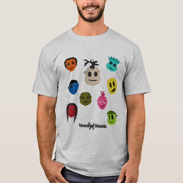 Voodoo Heads T-Shirt (Front)
