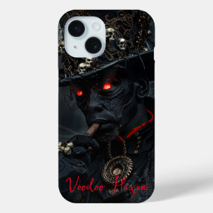 Voodoo Hexen - The Dark Priest  iPhone 15 Case