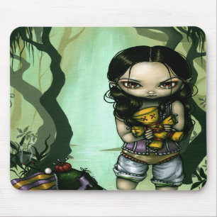 Voodoo in the Bayou gothic fairy Mousepad