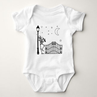 Voodoo Jazz Saxophone Player Baby Bodysuit