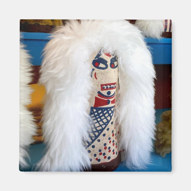 Voodoo Knockdown Doll carnival game dude Magnet (Front)