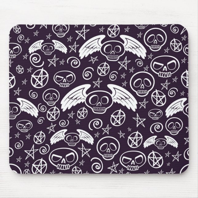 "Voodoo" Pattern Mouse Pad (Front)