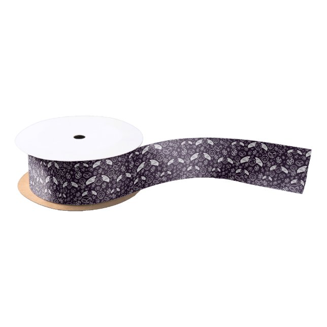 "Voodoo" Pattern Satin Ribbon (Spool)