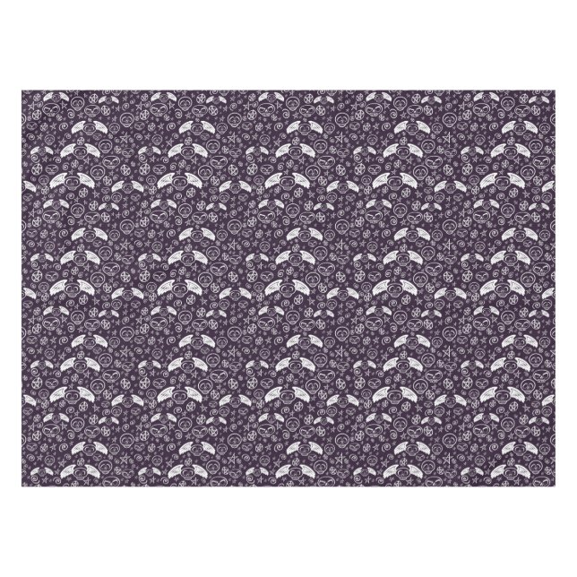 "Voodoo" Pattern Tablecloth (Front (Horizontal))