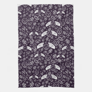 "Voodoo" Pattern Tea Towel
