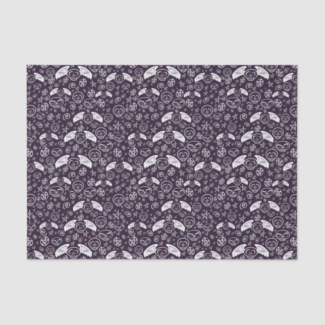 "Voodoo" Pattern Tissue Paper (Front)