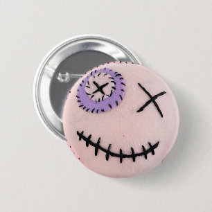 Voodoo Pink 6 Cm Round Badge