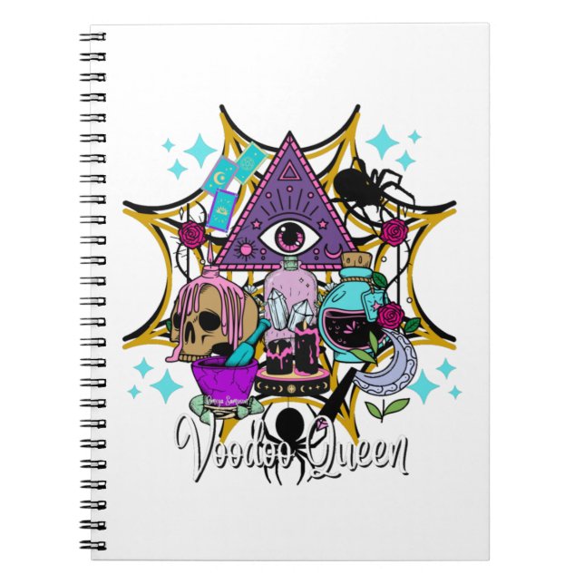 Voodoo Queen Notebook (Front)