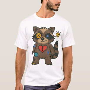 Voodoo Racoon Tee — Mischief Patched Up