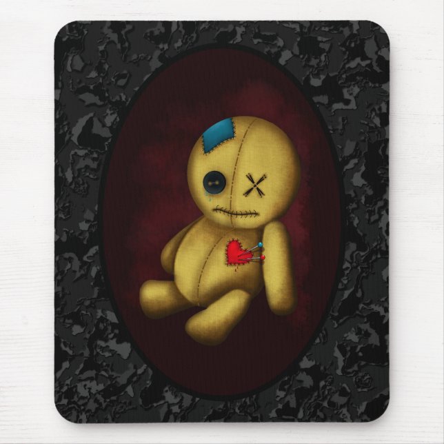 Voodoo Rag Doll Mouse Pad (Front)