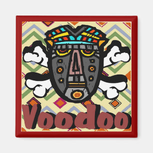 Voodoo  Spell Mask Magnet