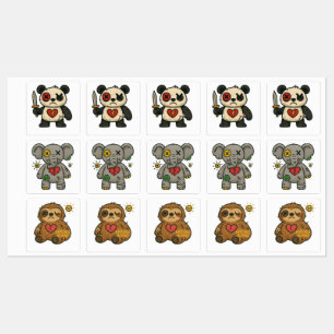 Voodoo Sticker Pack – Broken Hearts Crew Vol.1