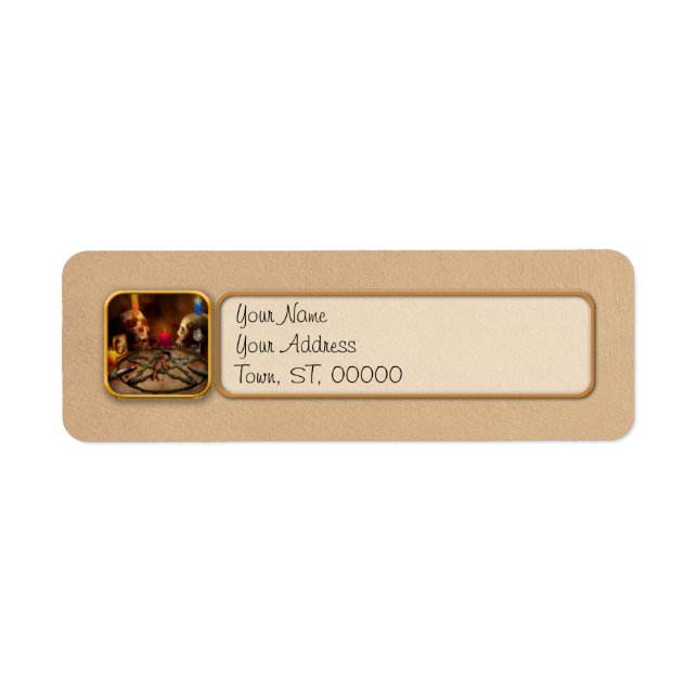 VooDoo - The power of Voodoo Return Address Label (Front)