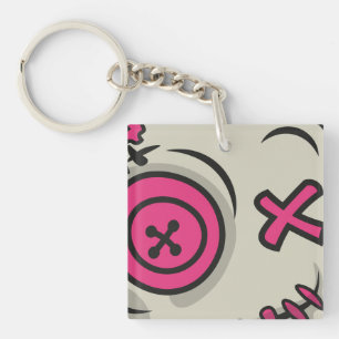 Voodoo Token Acrylic Keychain Square