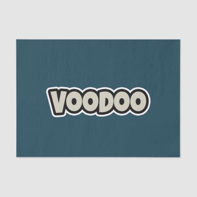 Voodoo Token Tissue Paper (Front)