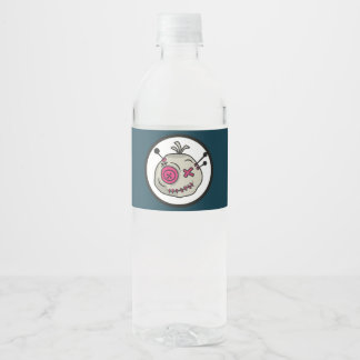 Voodoo Token Water Bottle Label (8" x 2.125")