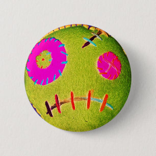 Voodoo Toxic Green 6 Cm Round Badge