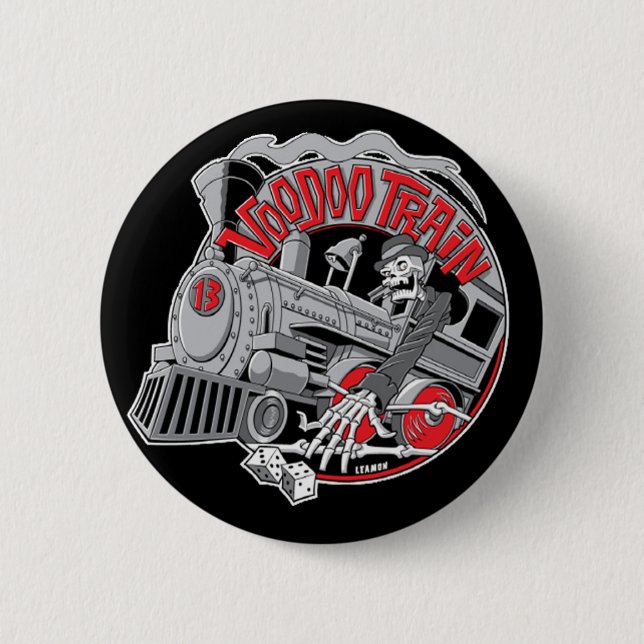 Voodoo Train Button (Front)