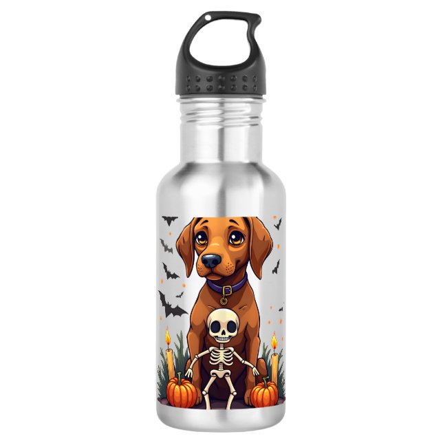 Voodoo Vizsla Dog 710 Ml Water Bottle (Front)
