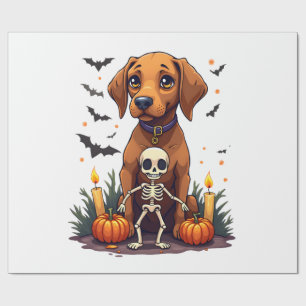 Voodoo Vizsla Dog Wrapping Paper