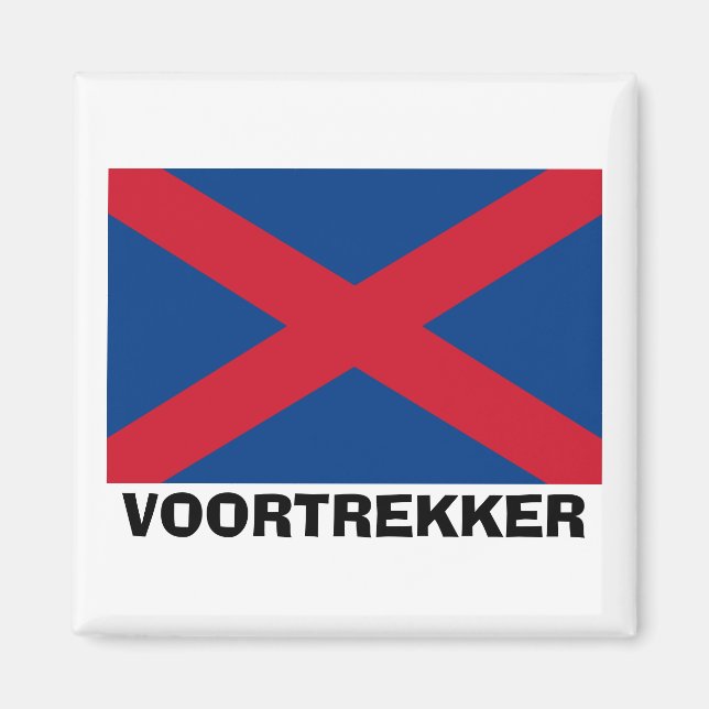 Voortrekker Flag Magnet (Front)