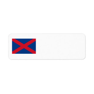 Voortrekker Flag Return Address Label
