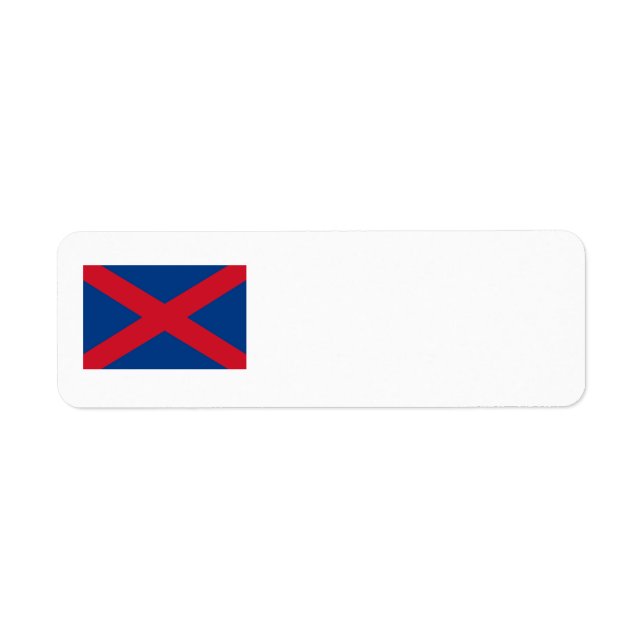 Voortrekker Flag Return Address Label (Front)
