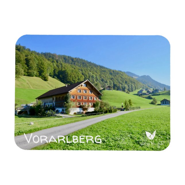Vorarlberg, Austria - fridge magnet (Horizontal)