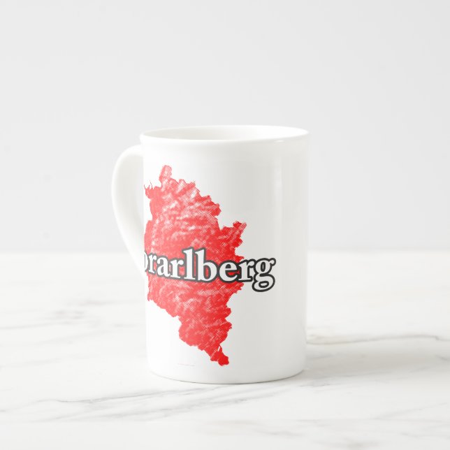 Vorarlberg Bone China Mug (Front Left)