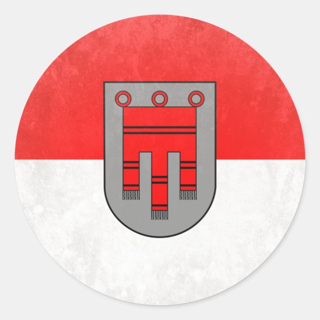 Vorarlberg Classic Round Sticker (Front)