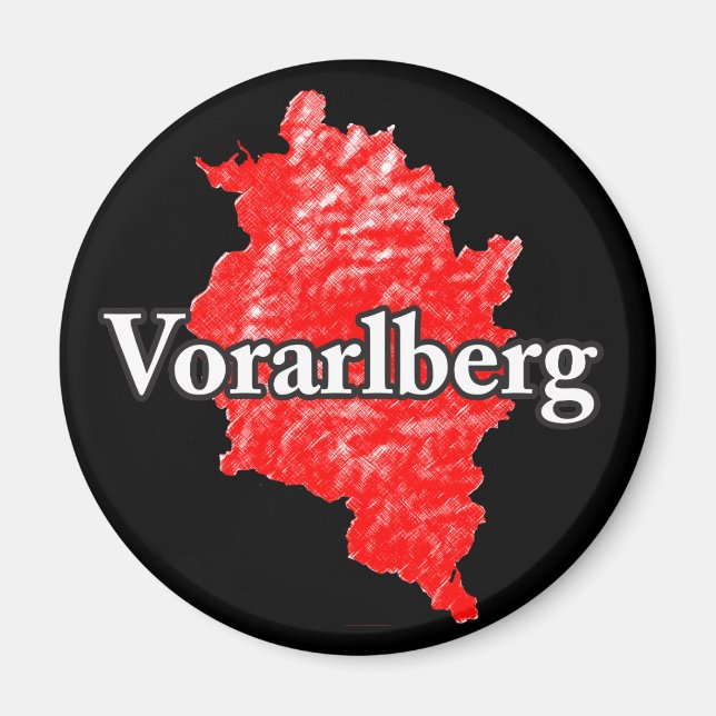 Vorarlberg Magnet (Front)