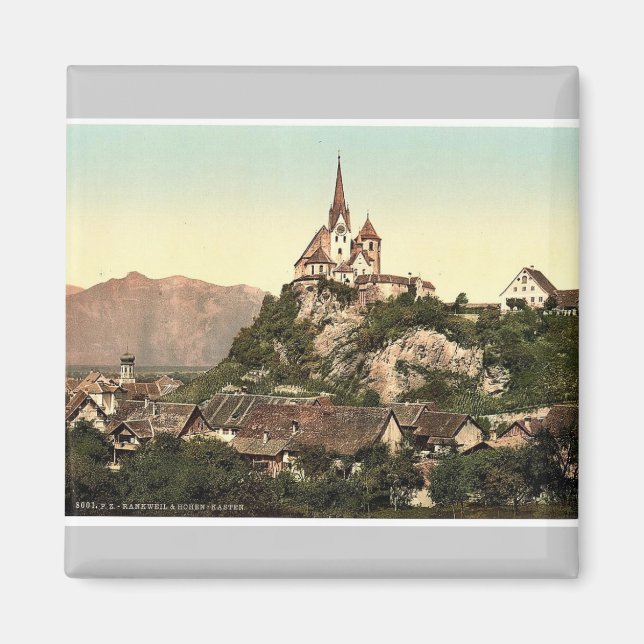 Vorarlberg Rankweil and Hohenkasten, Tyrol, Austro Magnet (Front)