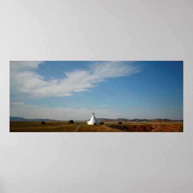Vore buffalo jump, Wyoming Poster (Front)