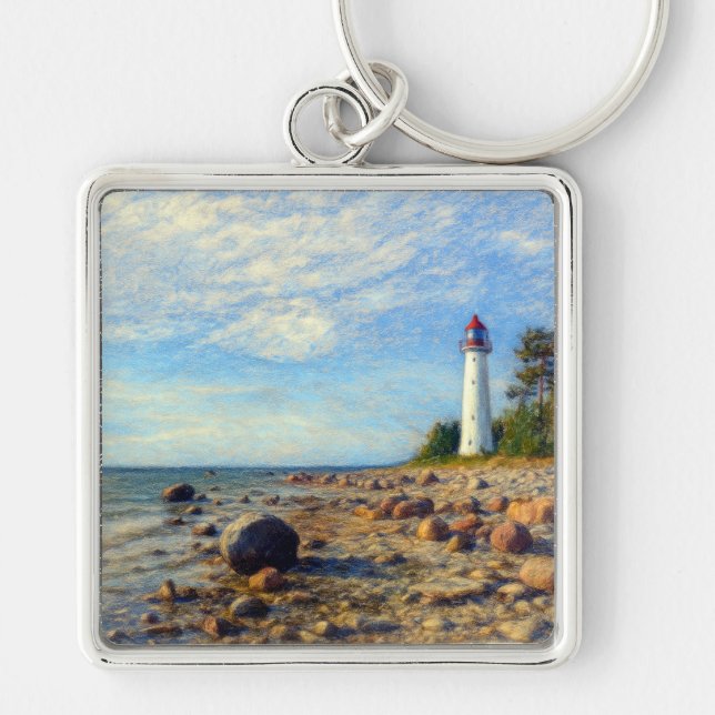 Vormsi Stillness Key Ring (Front)