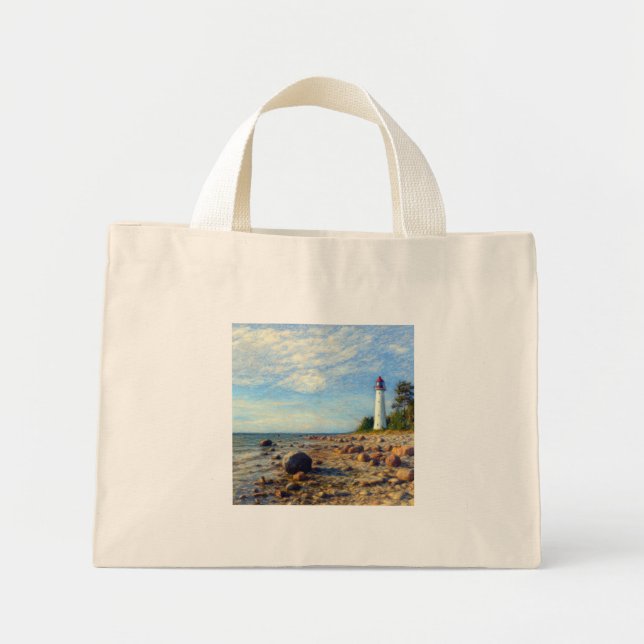 Vormsi Stillness Mini Tote Bag (Front)