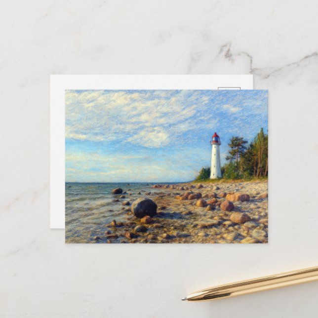 Vormsi Stillness Postcard (Front/Back In Situ)