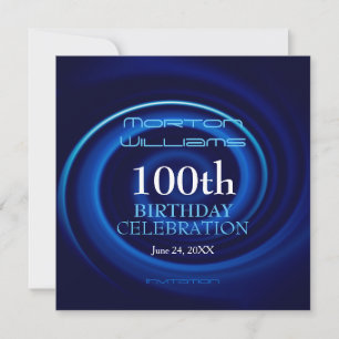 Vortex 100th Birthday Celebration Invitation