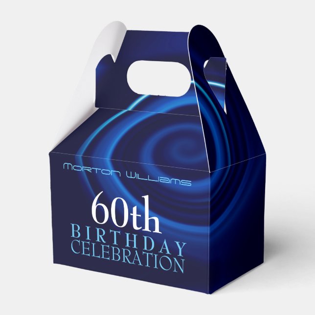Vortex 60th Birthday Celebration GFB Favour Box (Front Side)