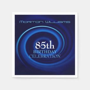 Vortex 85th Birthday Celebration Paper Napkin