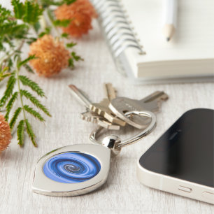 Vortex by Shirley Taylor Key Ring