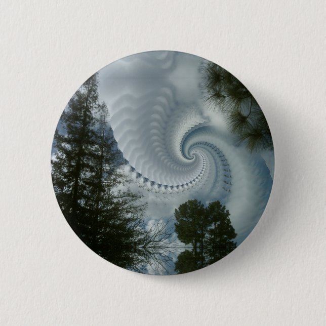 Vortex Clouds Button (Front)
