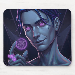 Vortex Clown  Mouse Pad