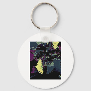 Vortex Cottage Sticker  Key Ring