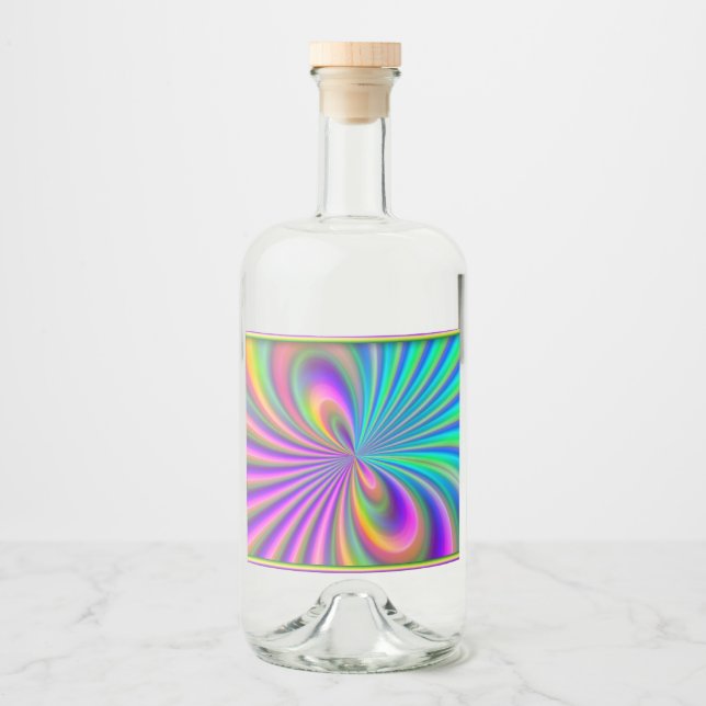 Vortex Liquor Bottle Label (Front)